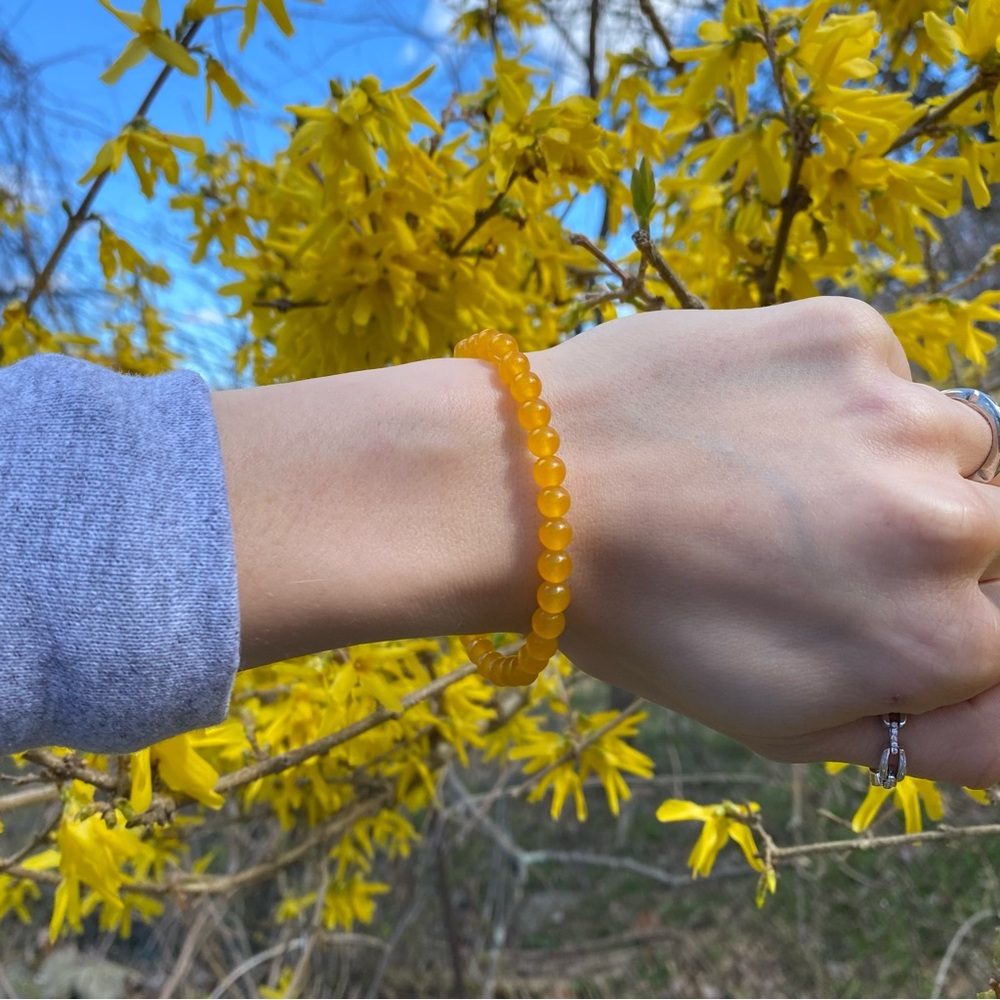 Yellow Jade Healing Bracelet